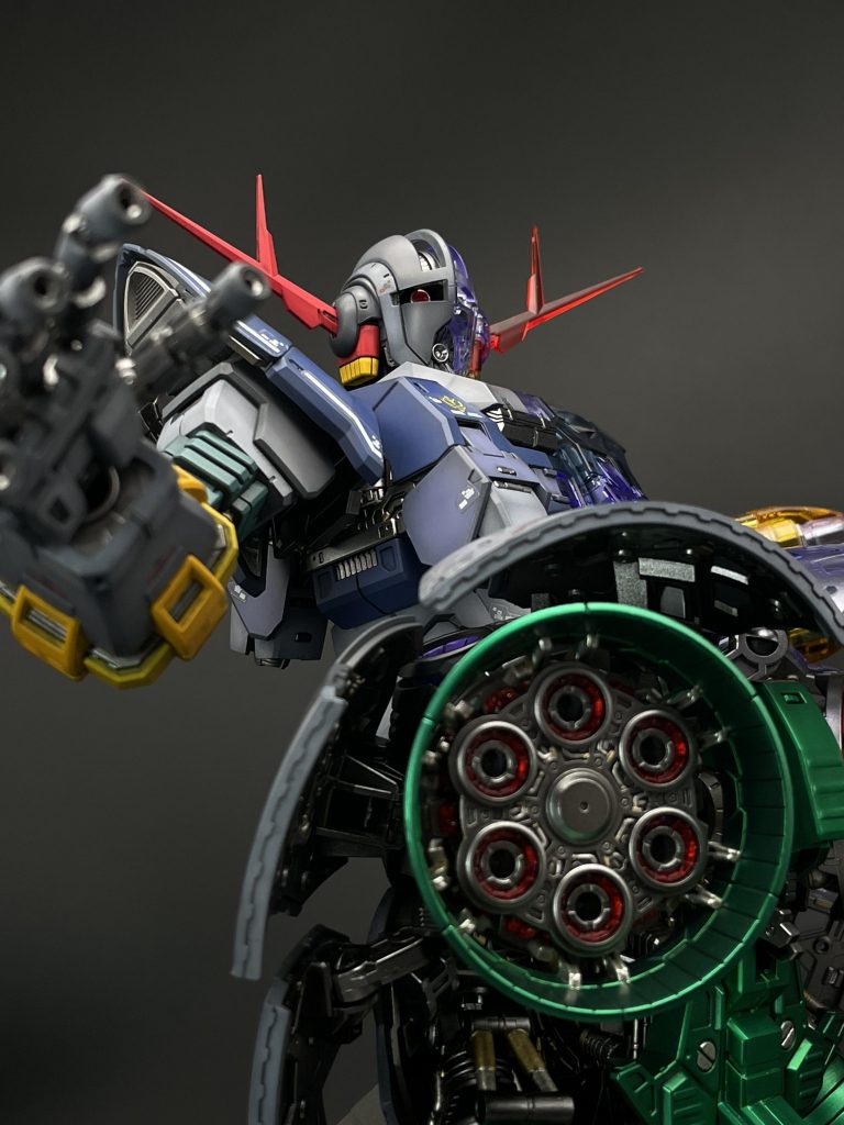 バーニアのクリア部分とメタリックの相性がよかったです👍