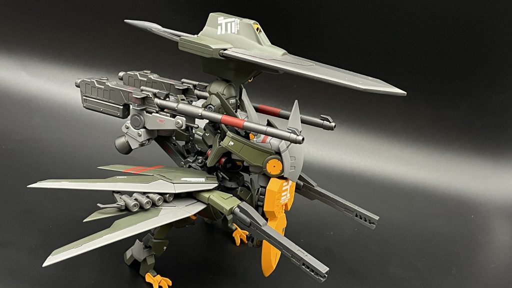 【改造ガンプラ】ハシビル専用2号機 シュービルドライテ–4枚目/制作者:ハシビル