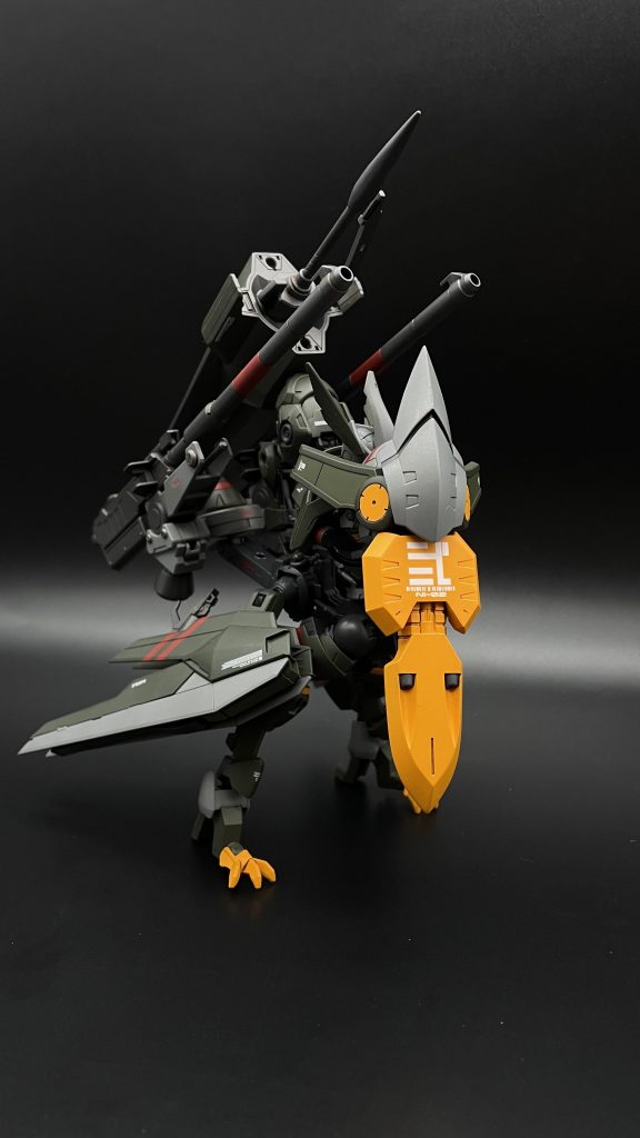 【改造ガンプラ】ハシビル専用2号機 シュービルドライテ–2枚目/制作者:ハシビル