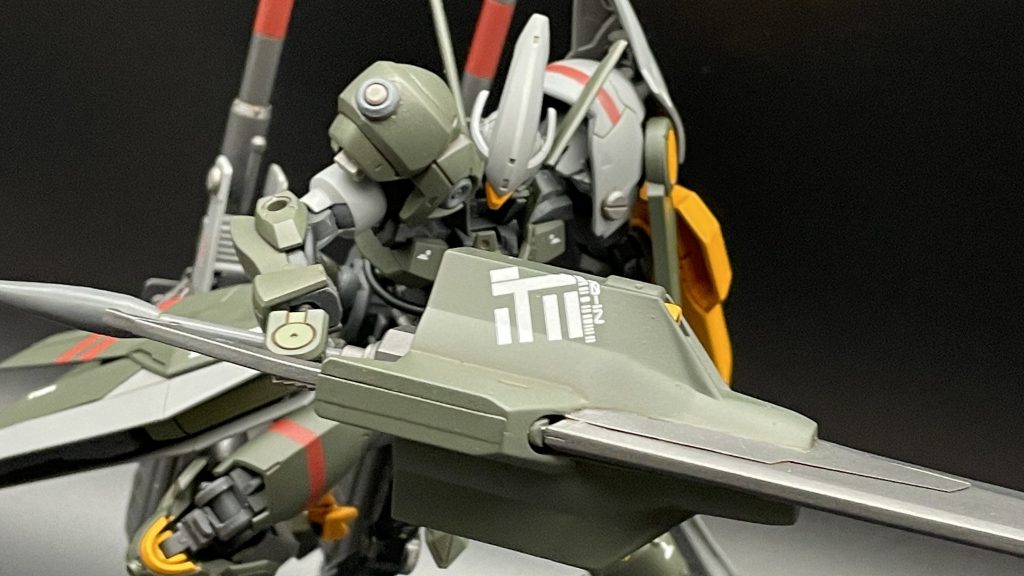 【改造ガンプラ】ハシビル専用2号機 シュービルドライテ–5枚目/制作者:ハシビル