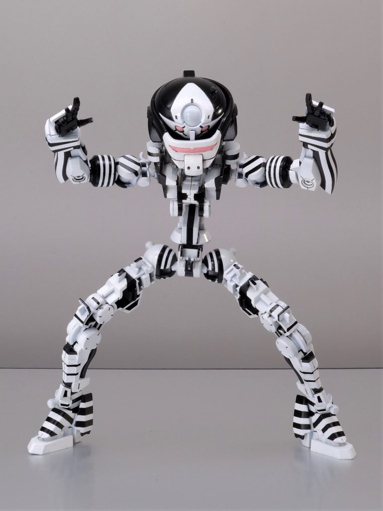 特に可動性を発揮してないポーズ。