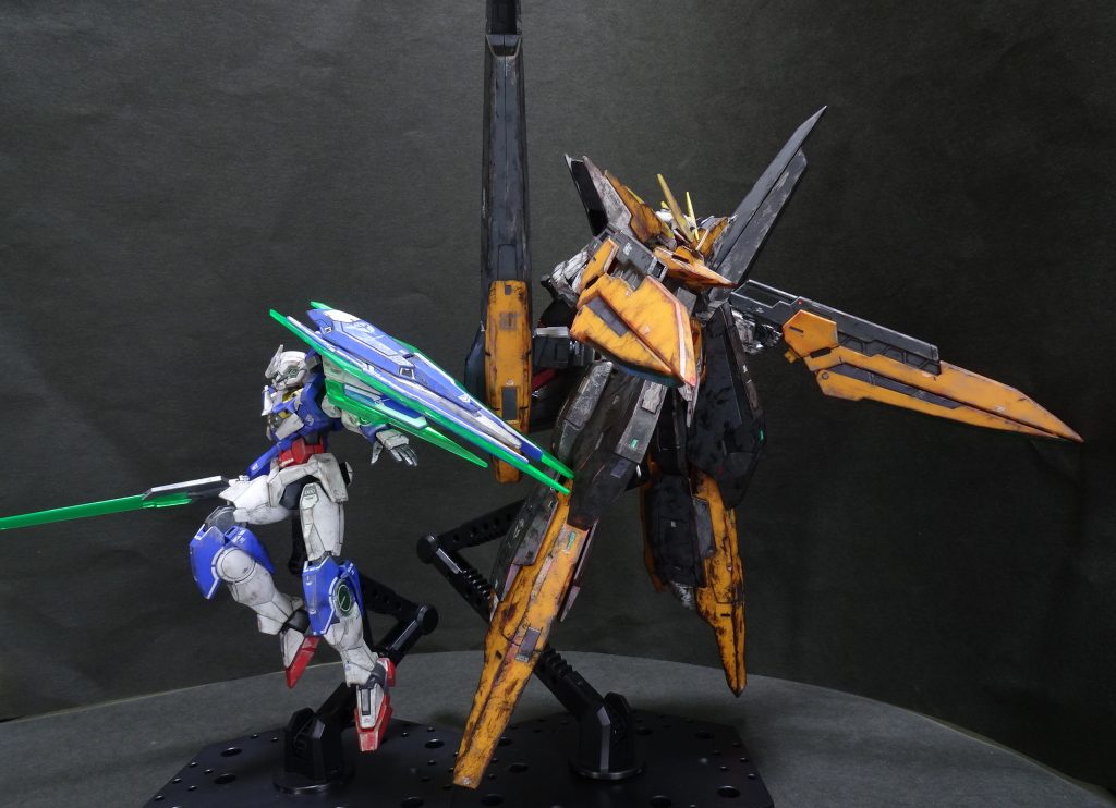 「遅ぇんだよ!」はじめての同日2作品投稿。00も見てね。サバーニャは全シールドビットとピストルビット収納を再現するために二次発送待ちです…