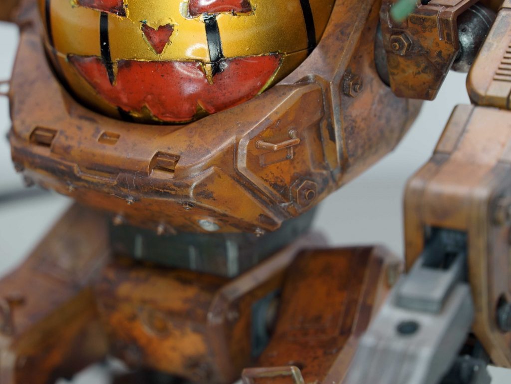 ローダーは、建機感が出るように錆表現を頑張りました。