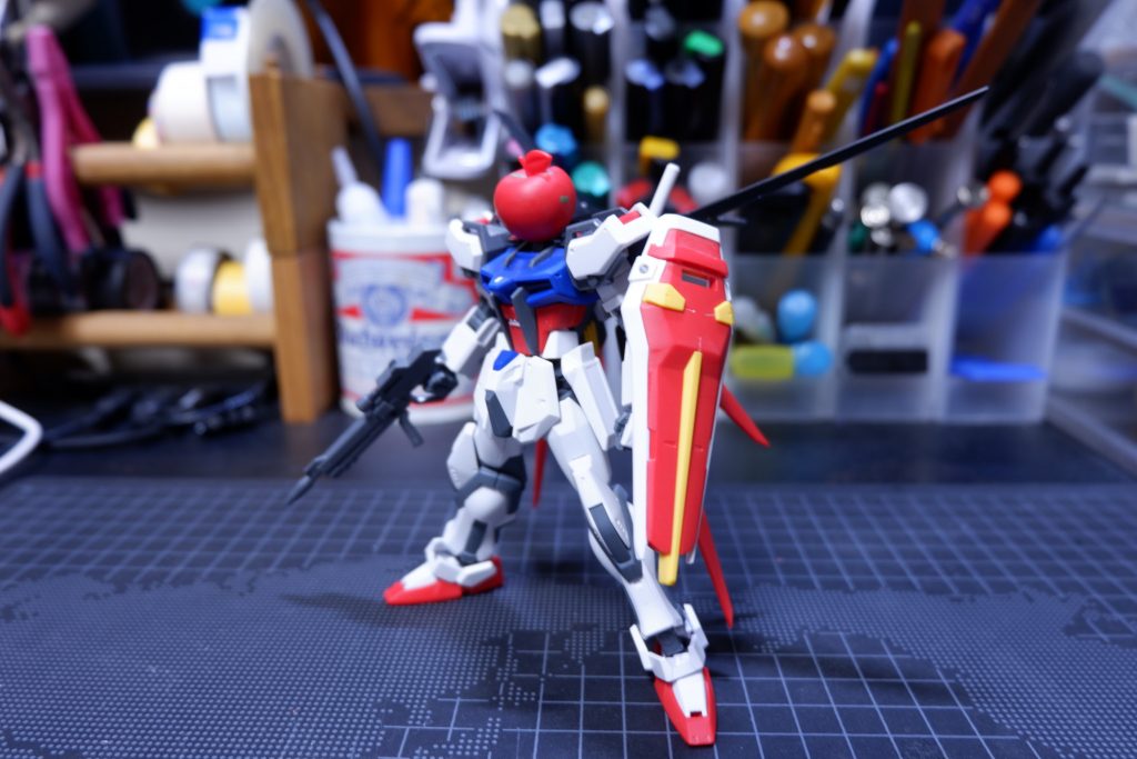 ▲制作中の写真 もうすでにおもしろい