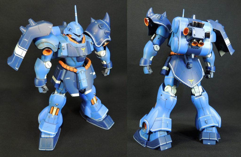 力強いプロポーションに魅了される、良キットだと思います。