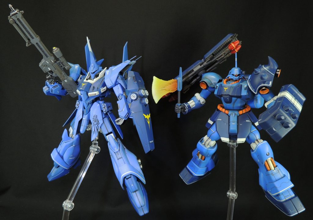 レズン・シュナイダー専用バウと揃い踏みです。