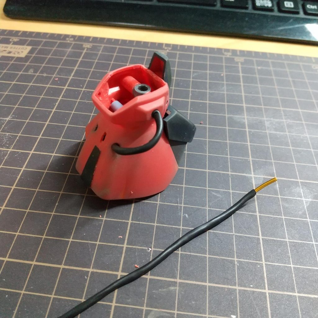 収縮チューブって便利ですね。