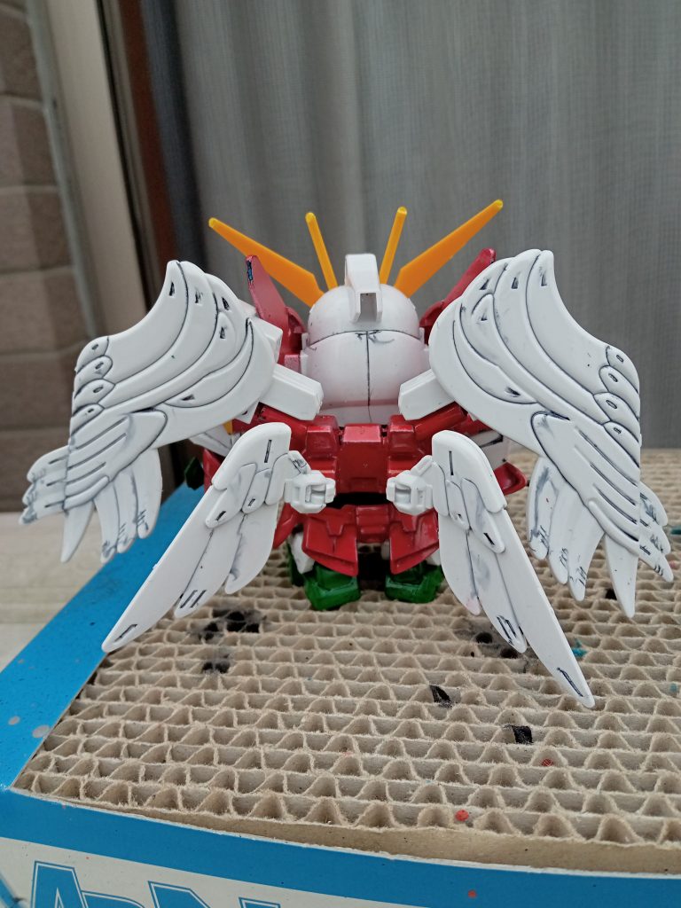 後ろはこんな感じ。特に何もしてません。スミ入れくらいしか(^_^;)