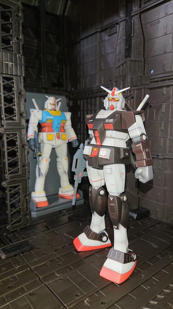 以前制作した2号機とパシャリΣp📷ω・´)最後までご覧頂きありがとうございます。