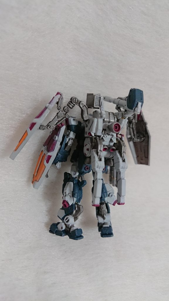 アーティファクト第2段、フルアーマーガンダムとTB版ジム×2を使用。足りない所には30MMのジャンクを使用してます。