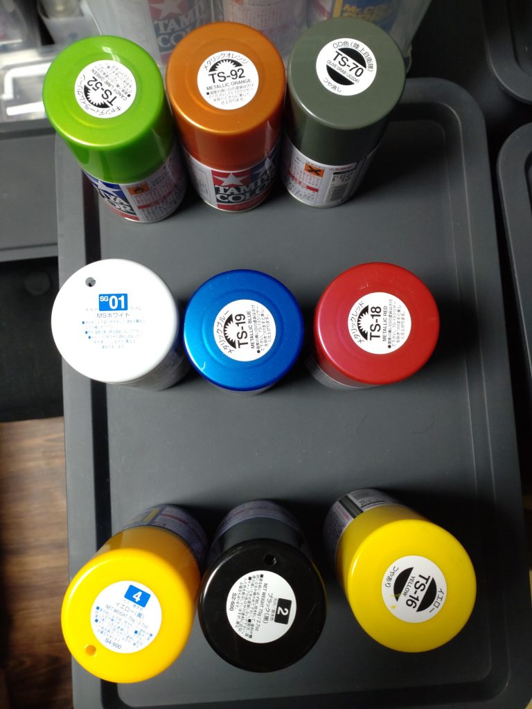 使用したカラーです。