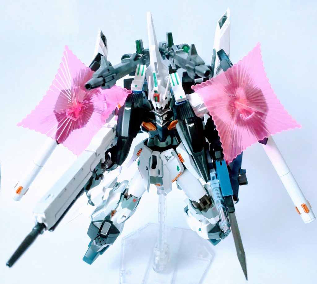 砲撃機体なので射撃ポーズで。ご閲覧、ありがとうございました。