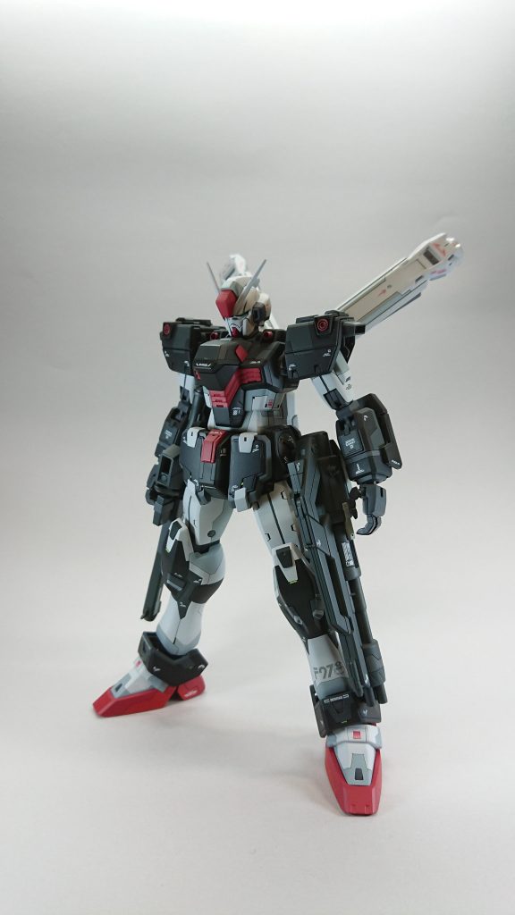 機体全体です。腰の延長等スタイルの改修はしていません。