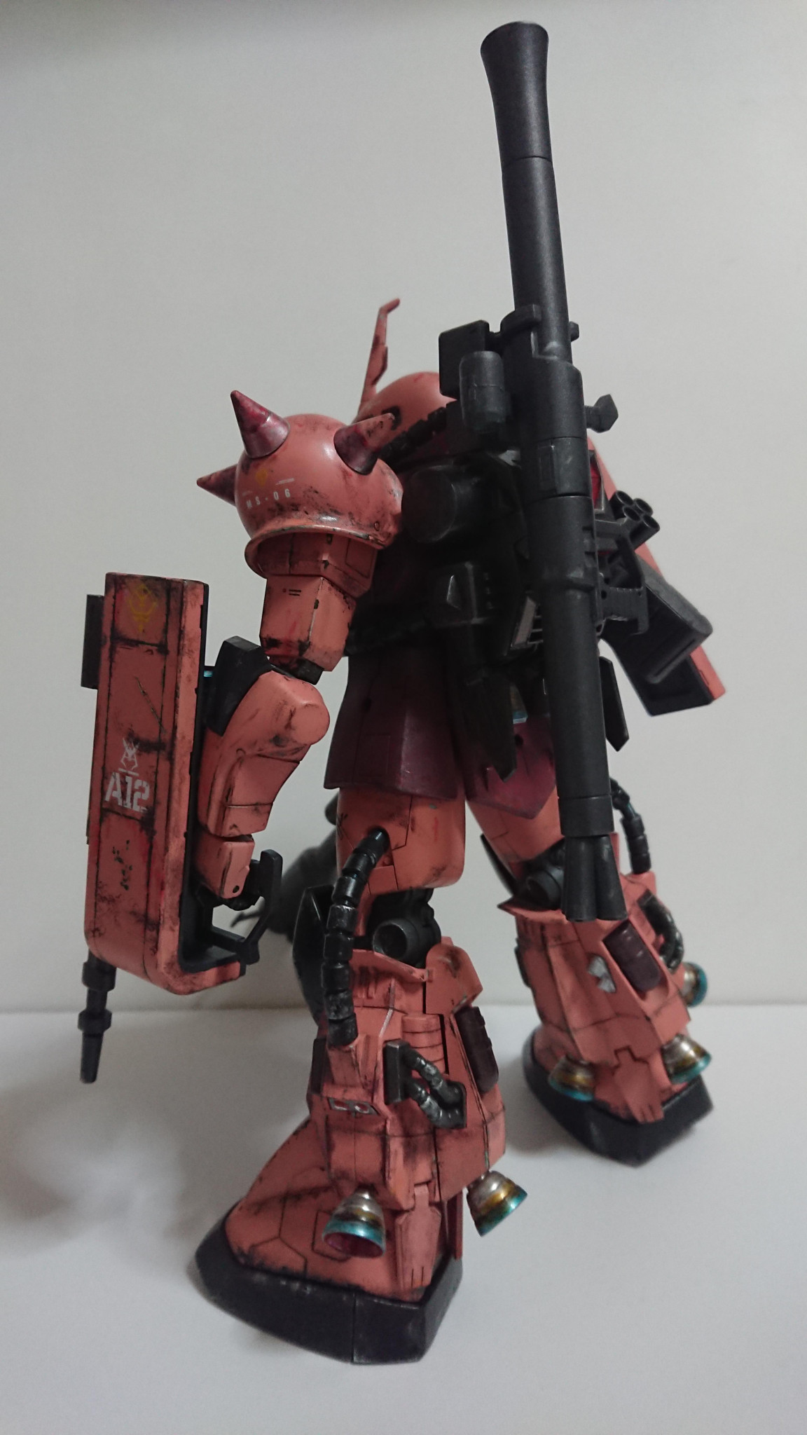 MG 高機動型ザク シャア専用｜ape100さんのガンプラ作品｜GUNSTA