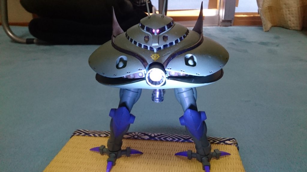 1:550スケール ビグザムガンダムマーカーエアブラシ塗装–5枚目/制作者:ワイルドタナカ