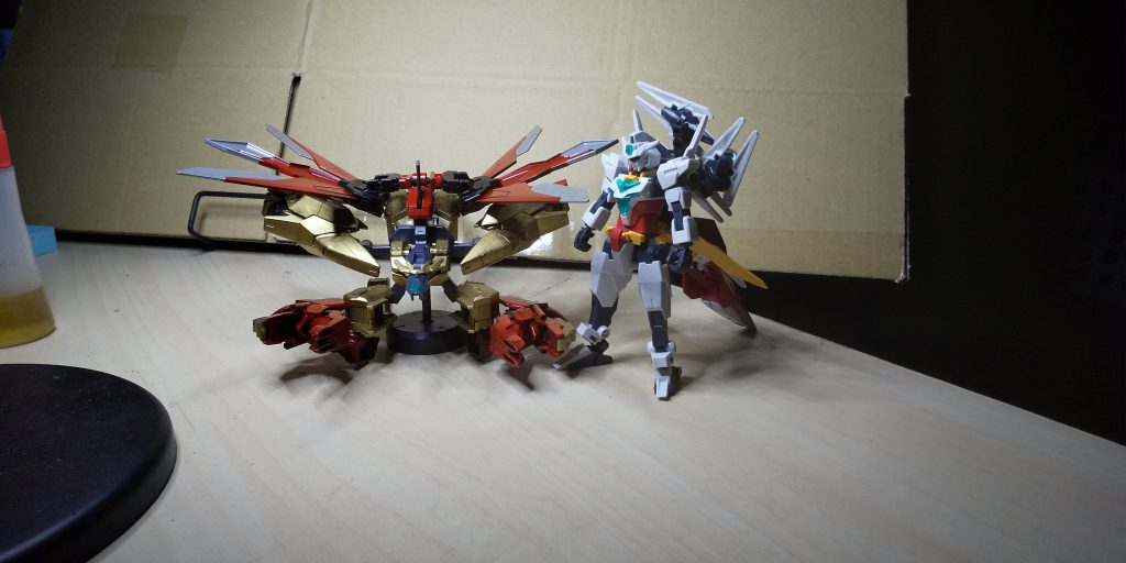 コアガンダムとスペリオルアーマー２