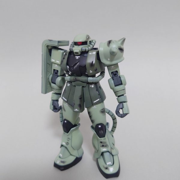 HGUC ザクII(ダメージ表現)
