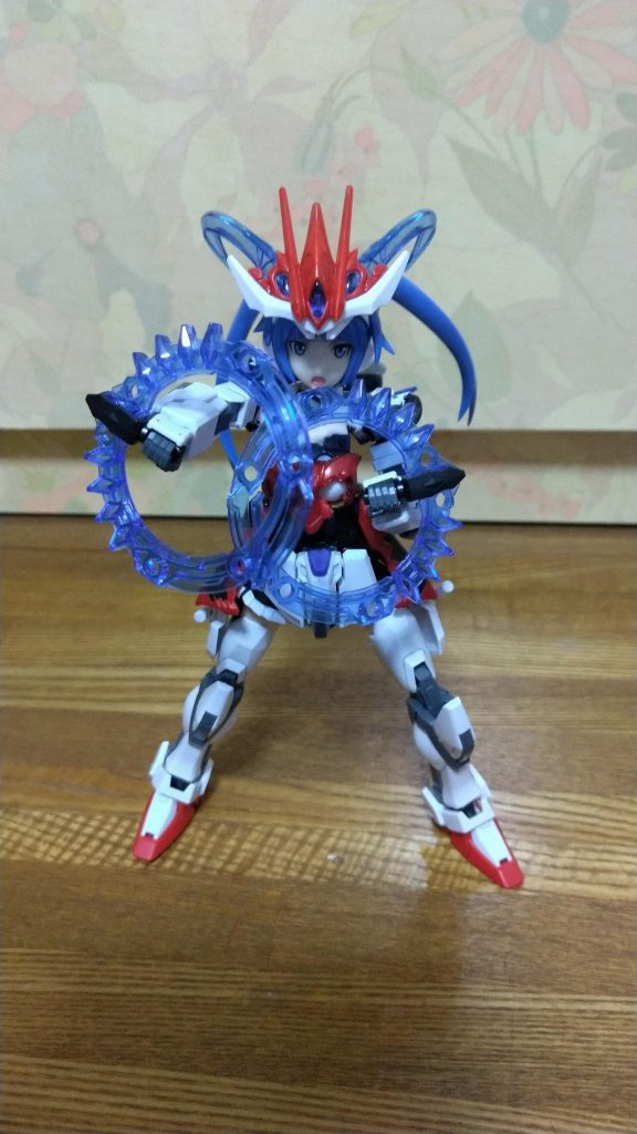 孫尚香のチャクラムも装備可能。EGにアーマーシュナイダーが無いためこれで代用。