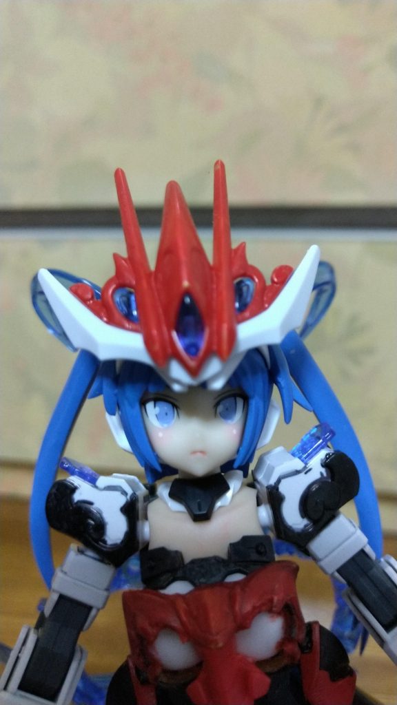 表情パーツの交換で種割れを再現。