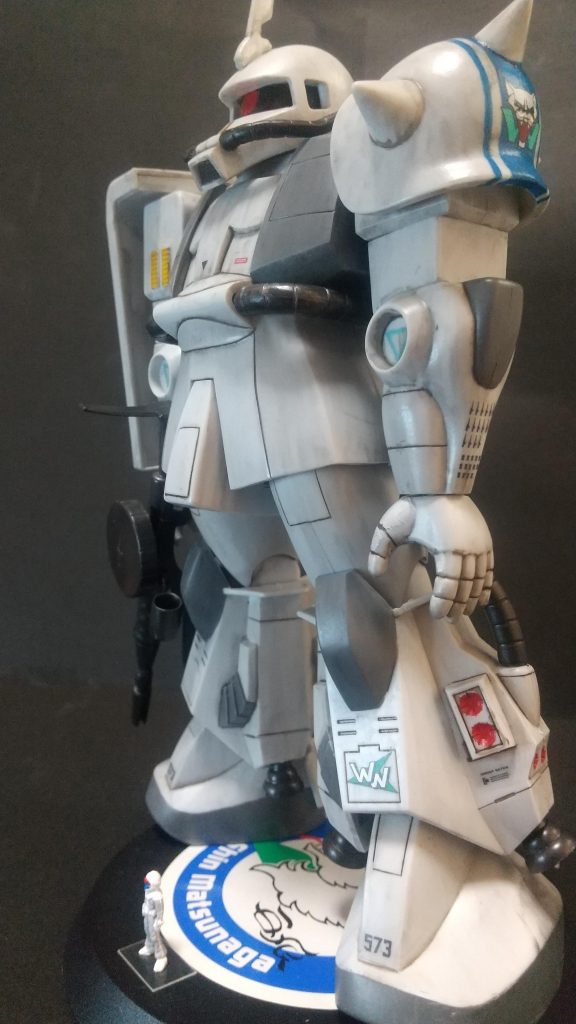旧キット シン・マツナガ06RザクⅡ 1/100–3枚目/制作者:たぼ