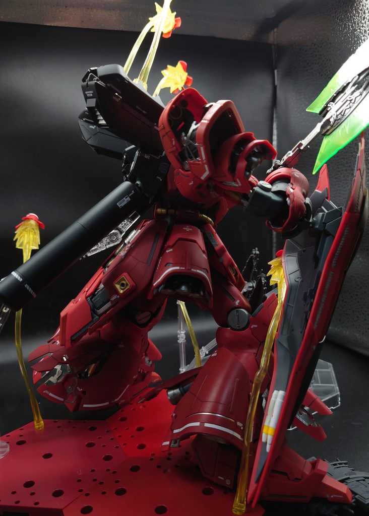 あぁ。この背中についていきたい。といいつつミサイルを見てほしい私でした。