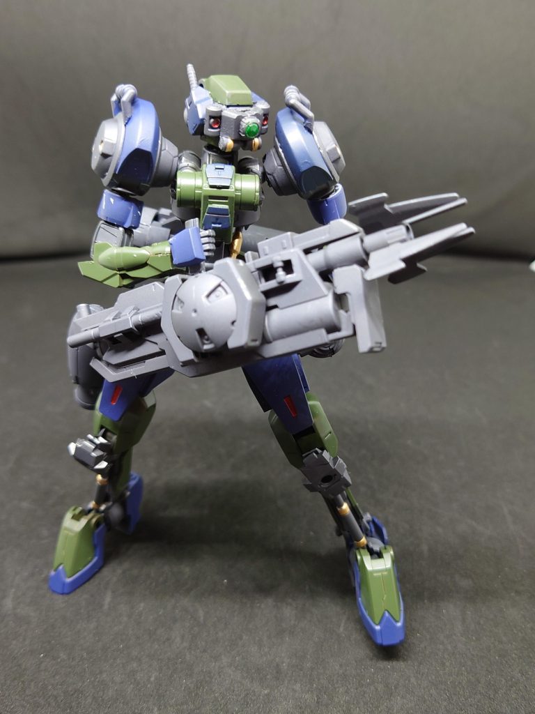 試作MS鹵獲用スタンハープンMSを鹵獲するために制作された武装MSに電流を流し機能停止させるのだがまだ試作で試したところMSを機能停止にはできるが電子系統に深刻なダメージを与えられるため採用はされていない