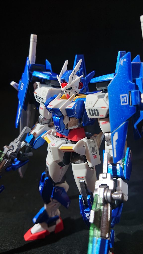 HGBD 1/144 GN-0000DVR/A ガンダムダブルオーダイバーエース–5枚目/制作者：かずよし