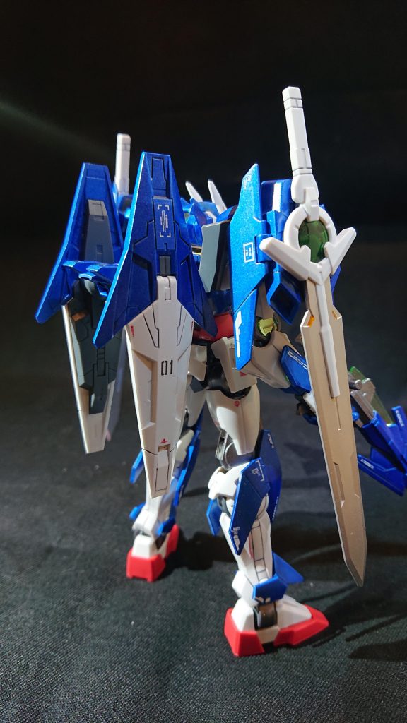 HGBD 1/144 GN-0000DVR/A ガンダムダブルオーダイバーエース–4枚目/制作者：かずよし