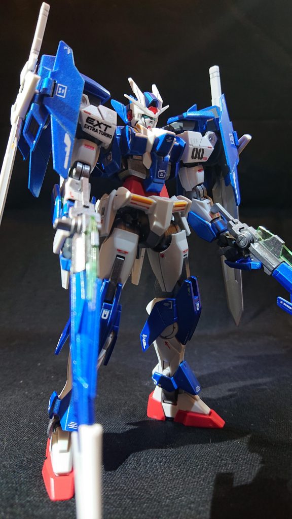HGBD 1/144 GN-0000DVR/A ガンダムダブルオーダイバーエース–3枚目/制作者：かずよし