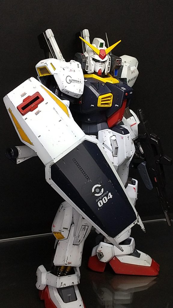 １６年前にパチ組み、塗装をしていたMK-Ⅱを改修、リペイントをしました。