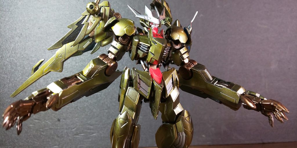 MSに変形！本体はほとんどバルバトスルプスレクスのままです。