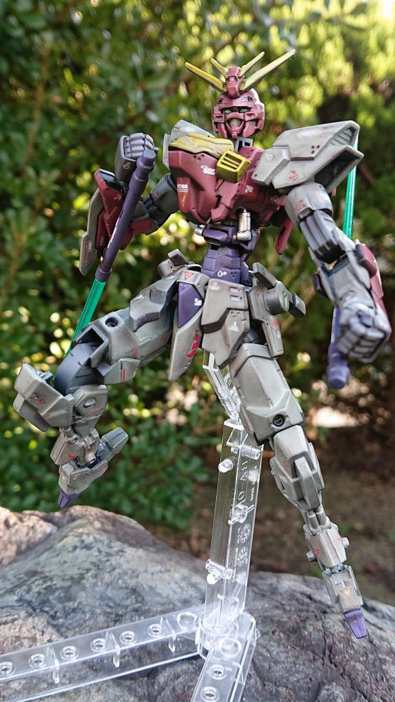 ビームトンファー持たせてみました。