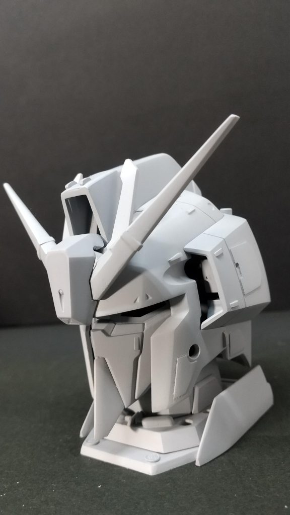 仮組み状態 台座は自作しました。