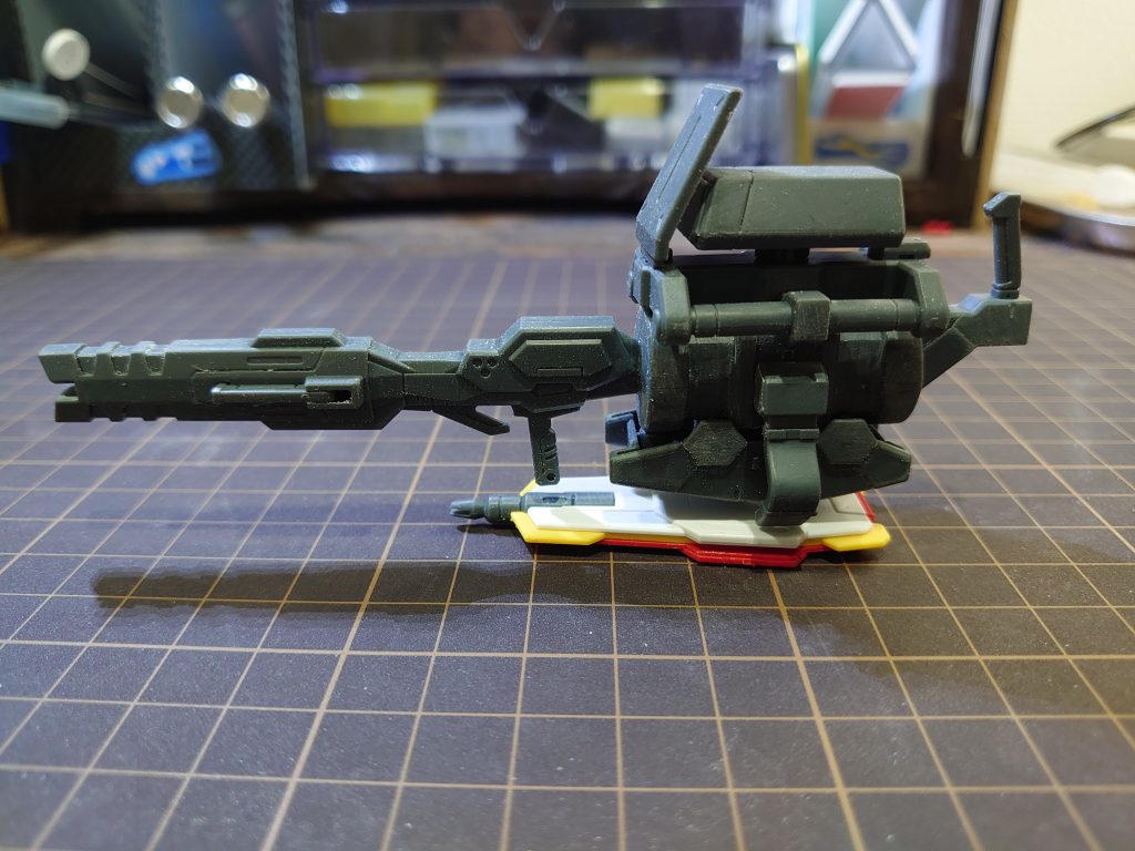 ジャイアントガトリング、チョバムシールド、強化ビームライフルのミキシングにて作製。