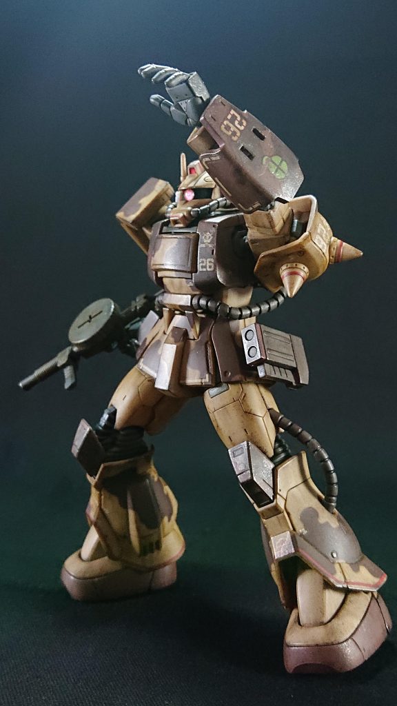 MSDのキットはディテールが細かく素組みでも十分カッコいいので、とても気に入っています。