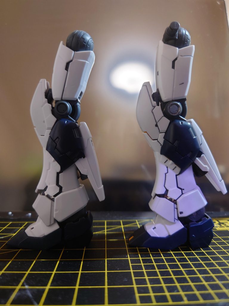 スミ入れ有り無し比較。
