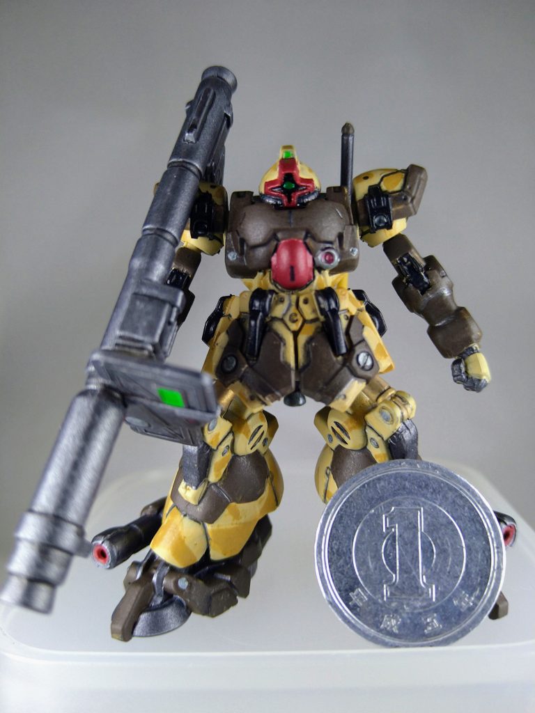 アーティファクトの第1段が買えず、今回が初制作でしたが、本当に小さい。けどクオリティは半端ないキットです。