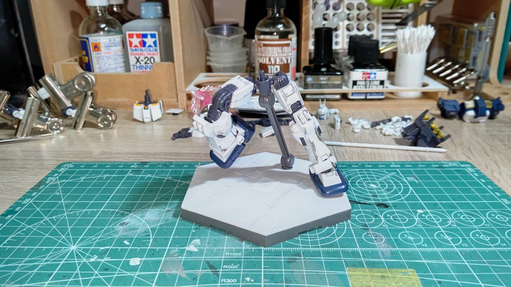 台座の感触を確かめるため撮った一枚