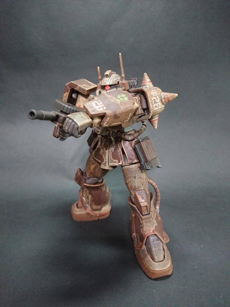 HGザク デザートタイプダブルアンテナ–4枚目/制作者：Morozof