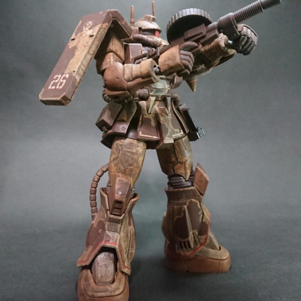 HGザク デザートタイプダブルアンテナ