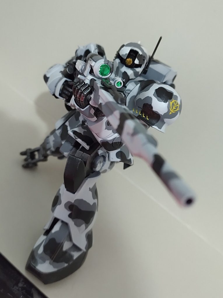 ザクⅠ　スナイパー　都市迷彩風–4枚目/制作者：gorimotsu