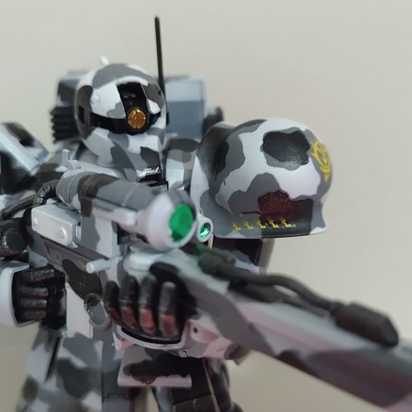 ザクⅠ　スナイパー　都市迷彩風