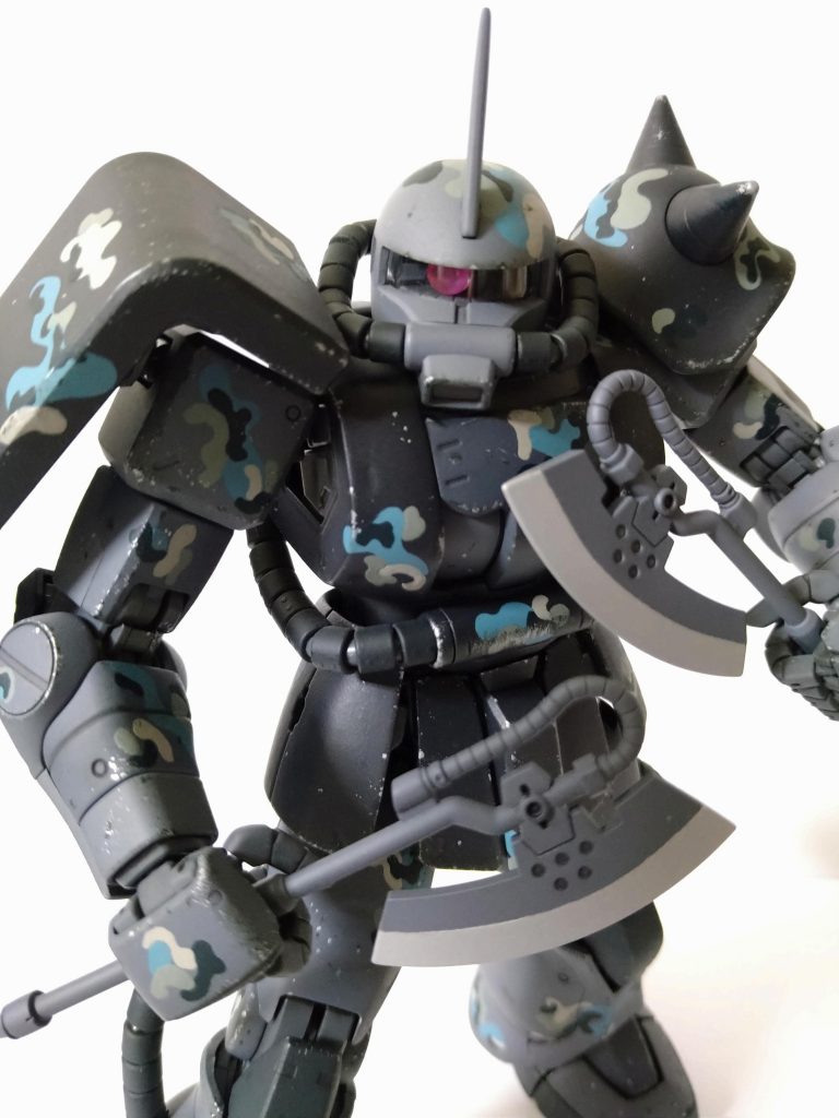 ヒートホークの二刀流。シンマツさん以上に近接戦闘の鬼だったとかなんとか。最後までご覧頂き、ありがとうございました。