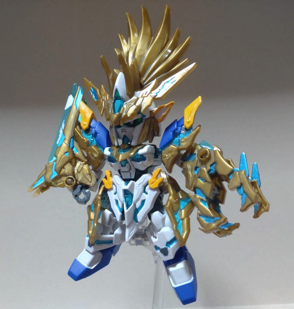 ペルフェクティビリティぽさとバンシィ要素が加わった劉備!ペルフェクティビリティ再現出来るかと思ったけど、XCとビームジャベリンなかったっスね