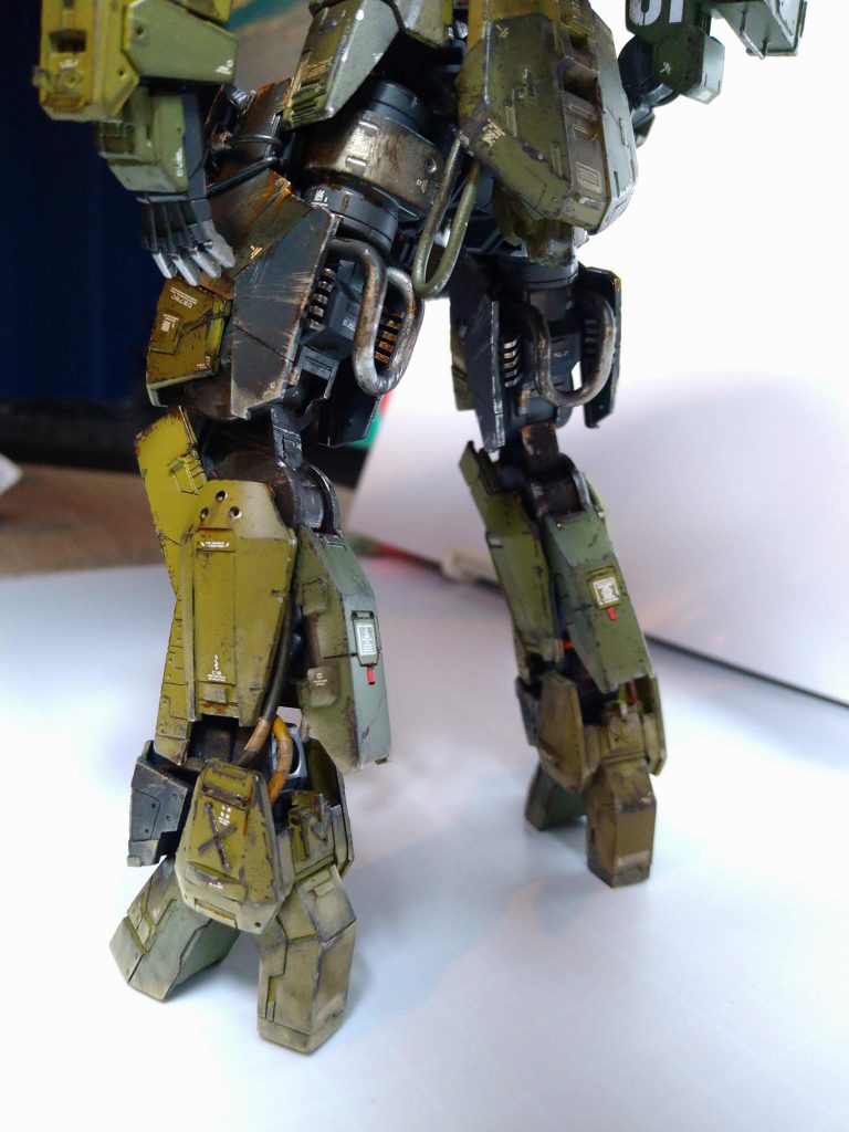 下半身は配線やらなんやらたくさん挑んで見応えあるよーにがんばれました！（上半身は焦りから少し雑に、、、）