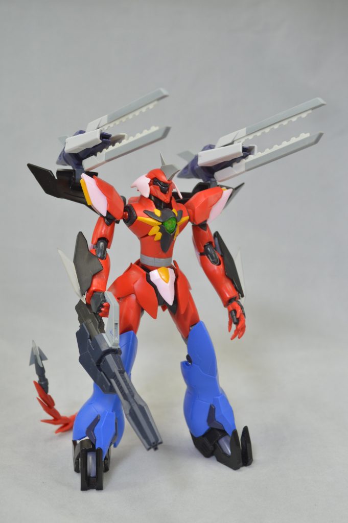 塗装前基本はギラーガをベースにアルスアースリィやジエンドなどヴェイガンっぽいパーツを流用