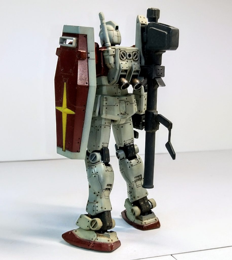 バスーカラックをプラ材から自作しました。