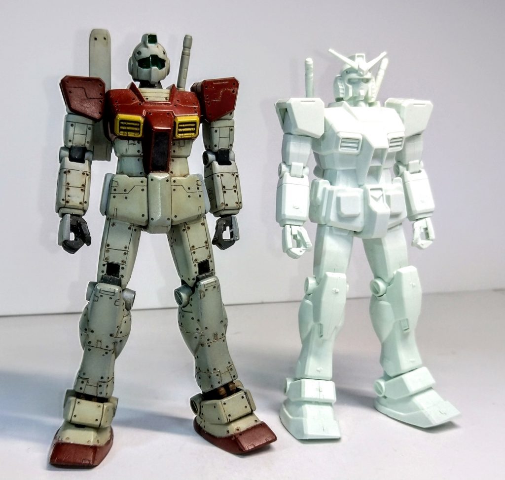 ベースとなったFGガンダムとの比較！