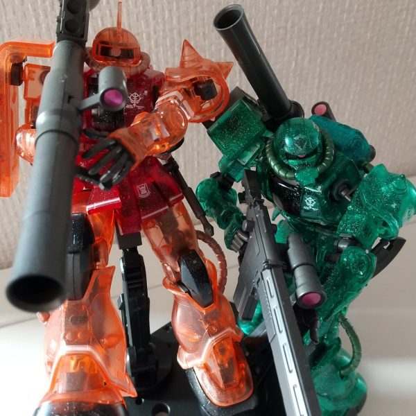 劇場限定ザクⅡ＆シャア専用ザクⅡ