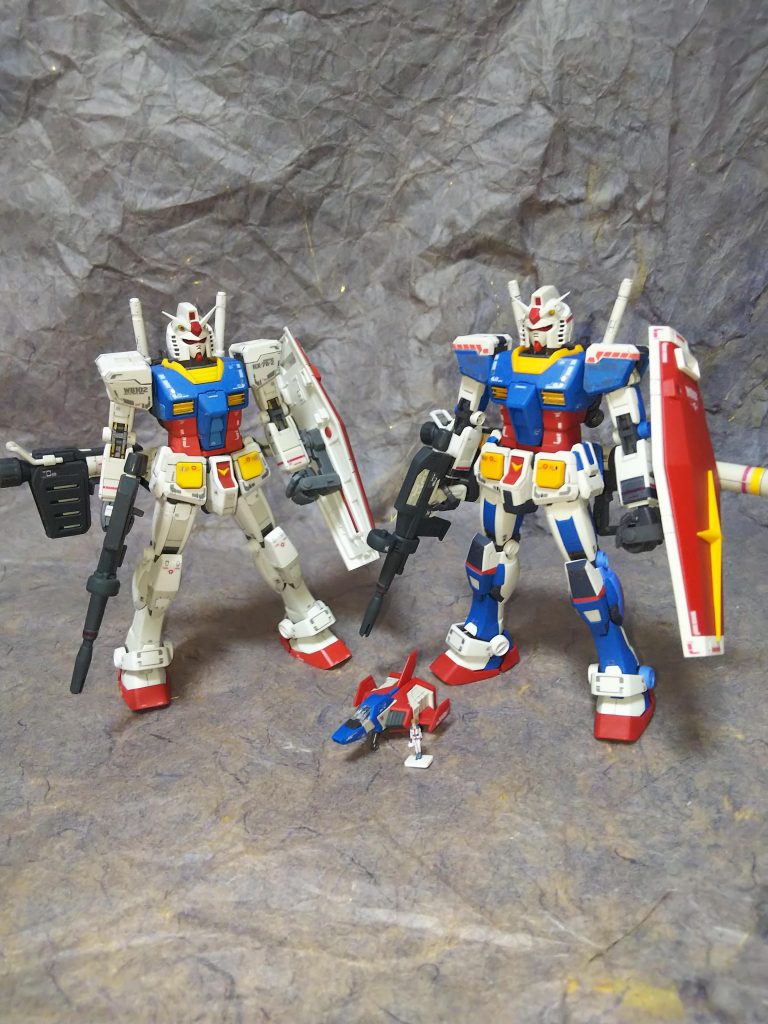 RGガンダムとツーショット